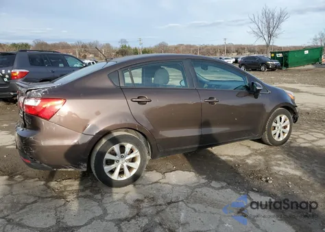 2014 Kia Rio Ex из США, поврежденный, VIN KNADN4A37E6328150